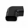 Black 100mm x 65mm flat 90 degree AC trunking bend trade carton